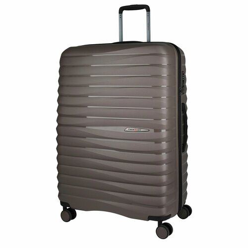 чемодан eberhart 120 л размер l dark grey Чемодан Eberhart, 100 л, размер L, коричневый