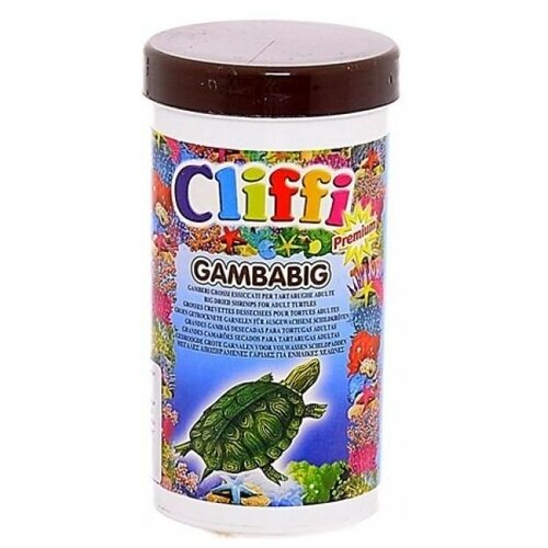 Cliffi (Италия) Для черепах большие сушеные креветки 250мл (Gambabig) PCAA308 | Gambabig 0,03 кг 40399 (2 шт)