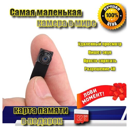 Мини-камера WiFi с удаленным просмотром RC-80