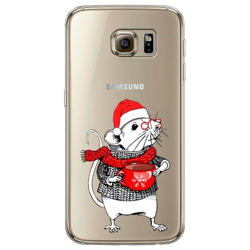 фото Силиконовый чехол "символ 2020 года" на samsung galaxy s6 / самсунг галакси с 6 case place