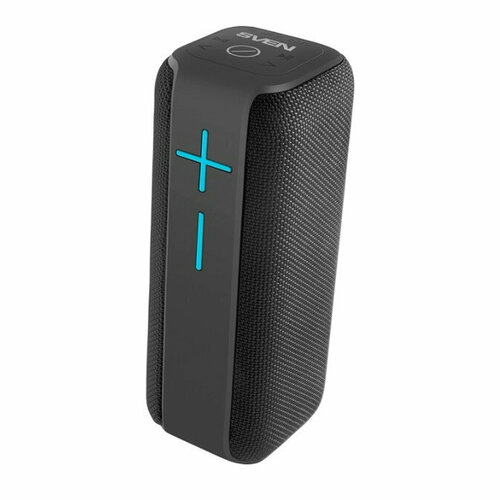 sven ас ps 340 черный 24 вт waterproof ipx6 tws bluetooth fm usb 3600мач sv 021283 SVEN PS-205, черный, акустическая система 2.0, мощность 2x6 Вт (RMS), Waterproof (IPx6), TWS, Bluetooth, FM, USB, microSD, встроенный аккумулятор