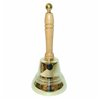 Валдайские колокольчики Колокольчик с ручкой Валдайский №7 (диаметр 8,4 см) - изображение