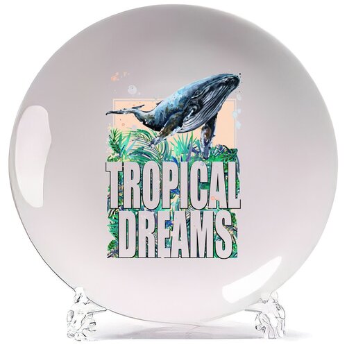 фото Тарелка coolpodarok tropical dreams2