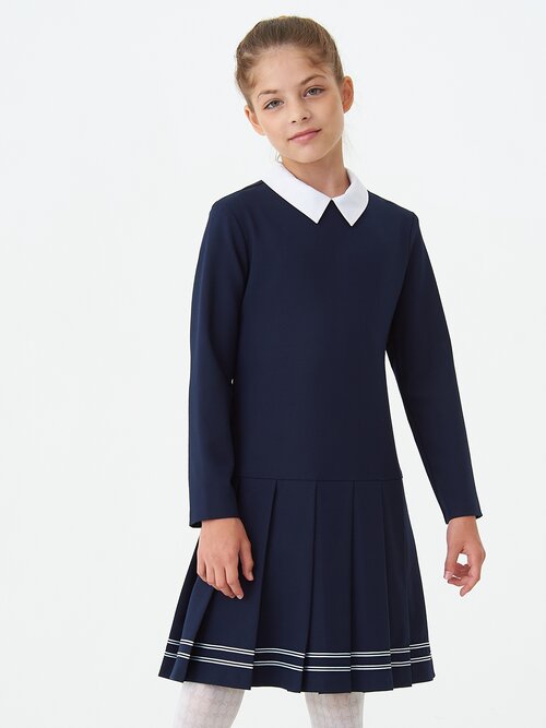 Школьное платье SMENA, размер 122/60, синий