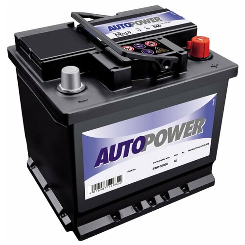 АКБ AUTOPOWER-591400, 91 А/часа, Обратной полярности, 306х173х225мм D31L