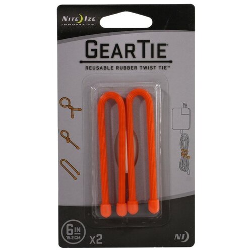 фото Набор фиксаторов для кабелей niteize gear tie gt6-2pk-31