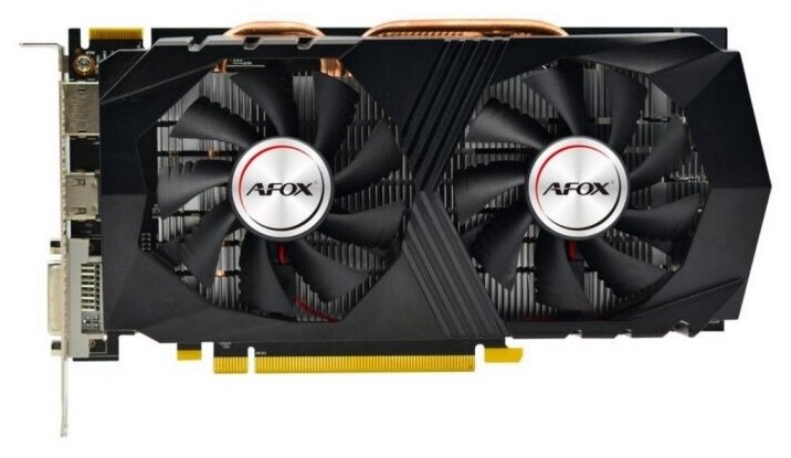 Видеокарта Afox R9 370 ATX Dual Fan 4GB GDDR5 256bit DVI HDMI DP