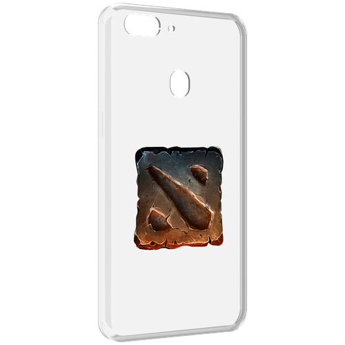 Чехол MyPads dota 2 логотип 2 для Oppo Realme 2 задняя-панель-накладка-бампер
