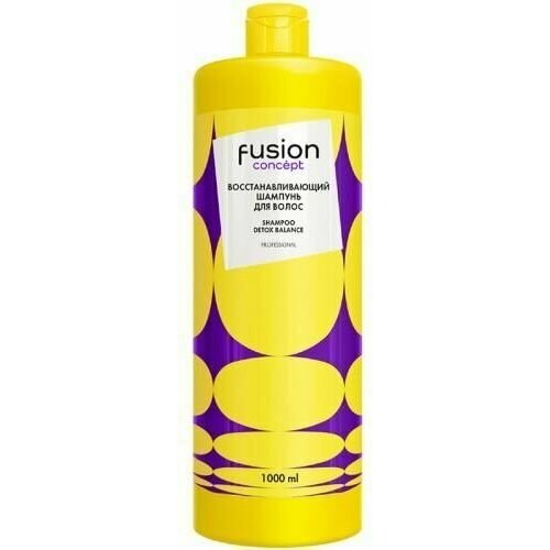 Шампунь Concept Fusion Detox Balance для восстановления волос, 1000 мл кондиционер для восстановления волос concept fusion detox balance 400 мл