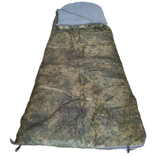 Спальный мешок-одеяло Mobula СП 3L камуфлированный c подголовником 327000₽