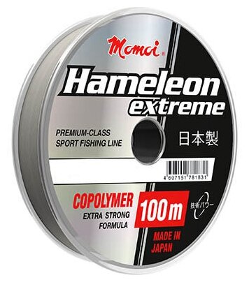 Леска Momoi Hameleon Extrem 100м 0.23мм 6кг