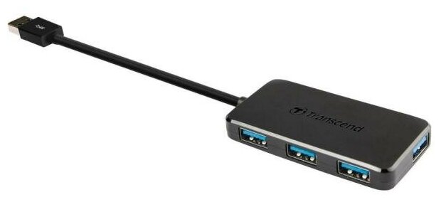 OTG USB Type-C концентратор Transcend HUB2C (4 x USB Type-A 3.1 Gen 1)