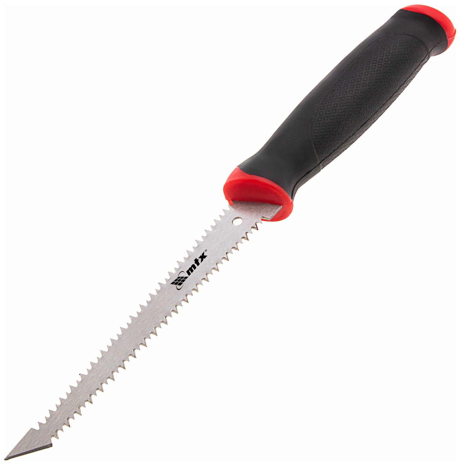 Ножовка по гипсокартону, 180 мм, две рабочие кромки полотна, двухкомпонентная рукоятка Matrix 23392