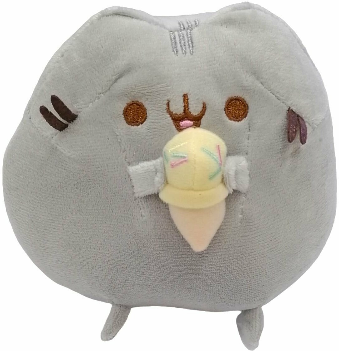 Мягкая игрушка "PUSHEEN THE CAT" ("Кот Пушин") с мороженым