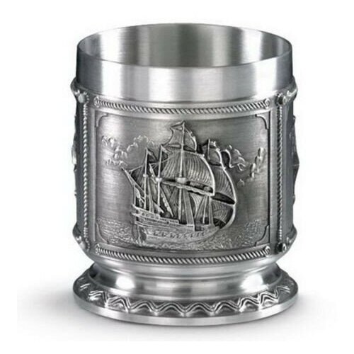 Подарочный бокал для виски из олова 