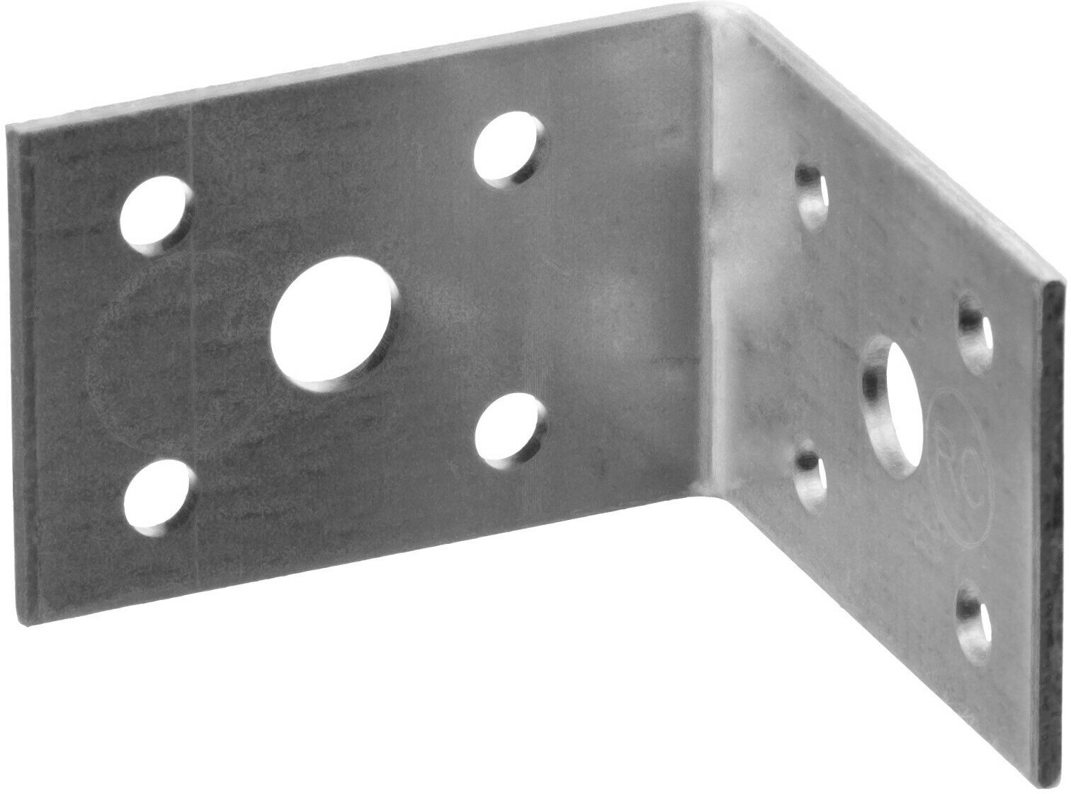 фото ЗУБР УК-2.0 35х50х50 х 2 мм, крепежный уголок, цинк (310126-35-050)