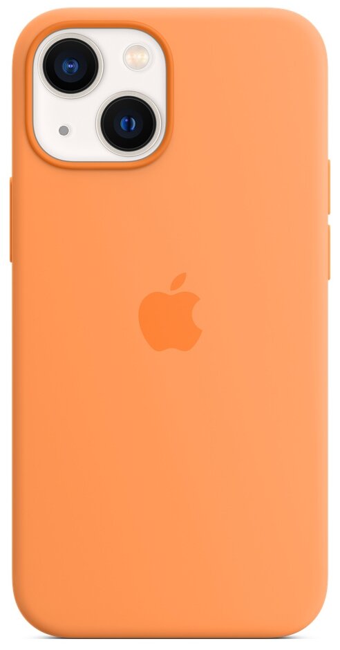 iPhone 13 mini Silicone Case with MagSafe - Marigold