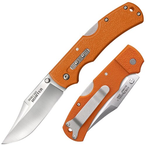 Нож Cold Steel 23JB Double Safe Hunter (Orange) нож cold steel 23jc double safe hunter od green