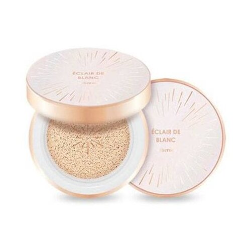 Deoproce Тональный крем Eclair de Blanc Cushion PA+++ с запасным блоком, SPF 50+, 28 г, оттенок: 21 light Blanc