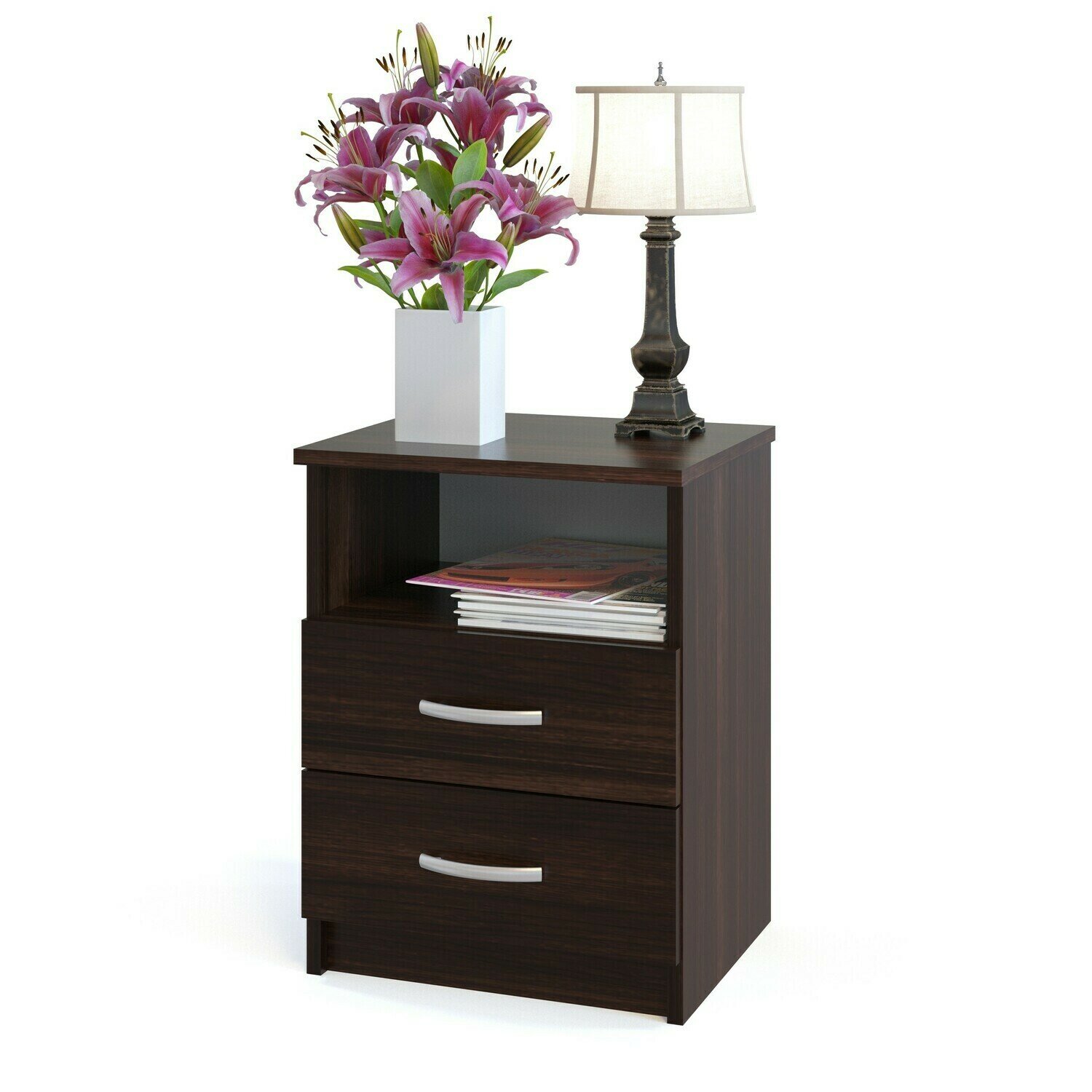 Тумба Сокол КТ-09.1 Венге Размеры: Высота 540мм Глубина 340мм Ширина 410мм