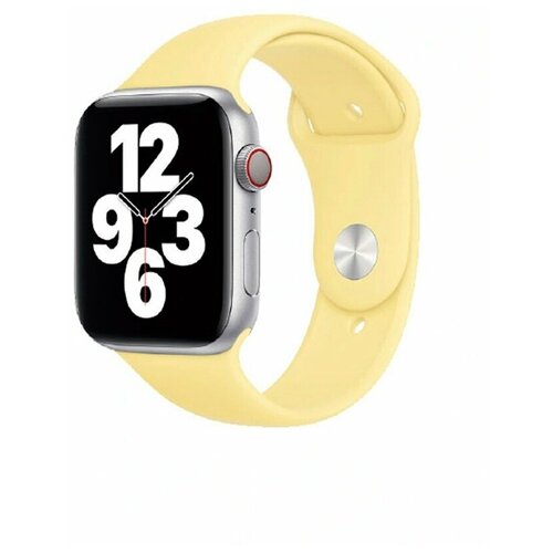 Ремешок WIWU Color Silicone Band для Apple Watch 42/44мм желтый