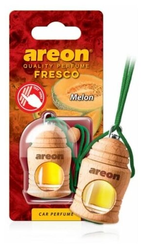 Ароматизатор AREON подвесной боченок деревянный на жидкой основе FRESCO MELON