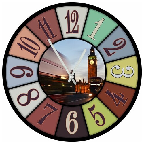 фото Svs настенные часы svs 3002799 москва в рамке