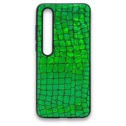 фото Чехол-накладка fantastic skin для xiaomi mi 10 зеленая ycase