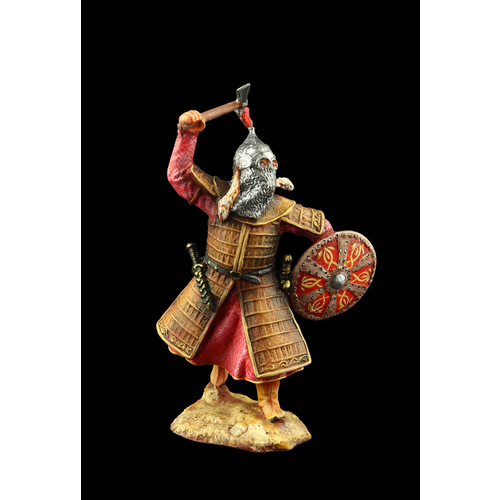 Оловянный солдатик SDS: Золотоордынский воин, XIV в оловянный солдатик sds могольский воин с копьем xiv в