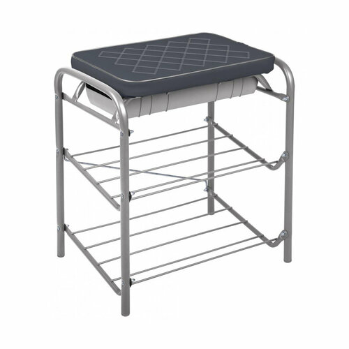 Банкетка для обуви Haushalt НБ2SL мягкое сиденье 44 x 33 x 516 см каркас серый 2287₽