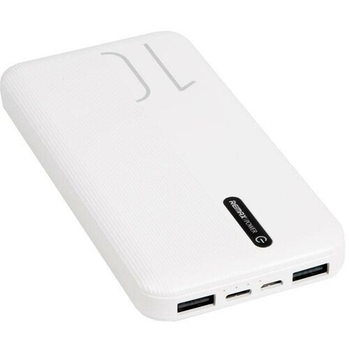 Внешний аккумулятор REMAX RPP-295 Landon Power Bank, 2.1A, (10000mAh), white 6954851289739