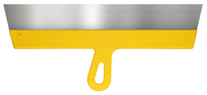 Бибер 35179 Шпатель фасадный мастер нерж. сталь, желтая рукоятка 450мм (12/60)