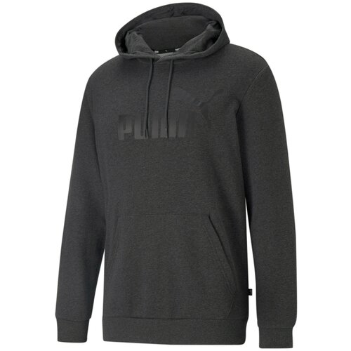 Толстовка PUMA, размер S, серый толстовка puma essentials big logo men’s hoodie размер s черный