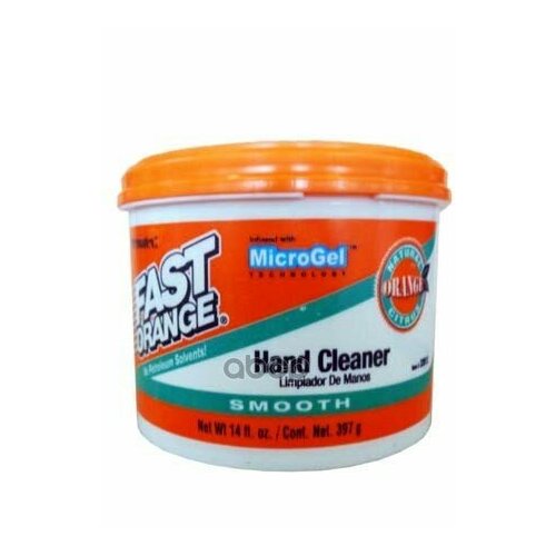 Очиститель Для Рук Крем Для Очистки Рук С Мелкодисперсной Пемзой Permatex Fast Orange Hand Cleaner Cream Formula 397 Мл. Perm.