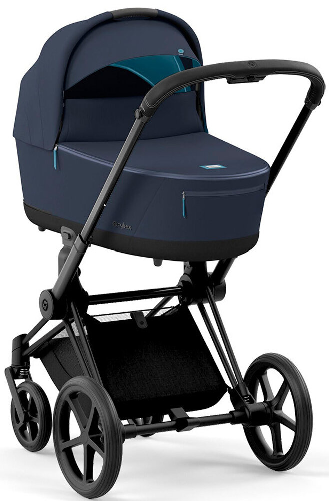 Cybex Коляска для новорожденных Priam IV (Nautical Blue на шасси Matt Black)