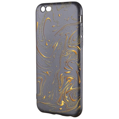 Силиконовый чехол Mcover для Apple iPhone 6 с рисунком Золотые пятна силиконовый чехол mcover для apple iphone 7 plus с рисунком золотые пятна