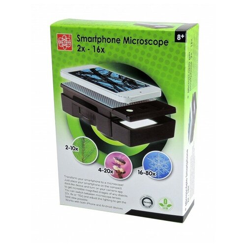 Edu-Toys Микроскоп для смартфона микроскоп edu toys ms601