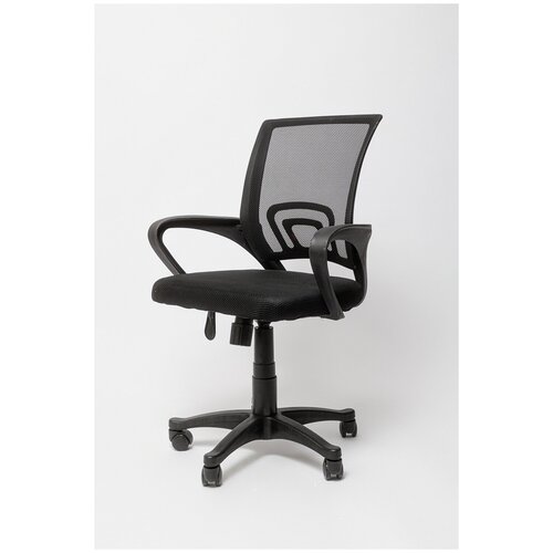 Кресло офисное OC-9030 пластик, красное, сетка, компьютерное