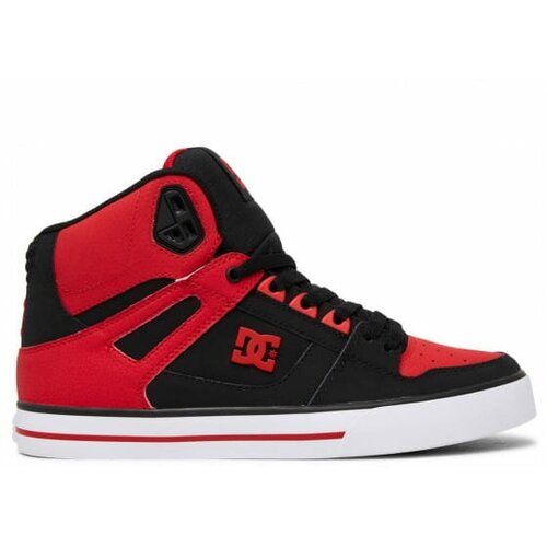 фото Кроссовки dc shoes, натуральная кожа, размер 42.5, красный