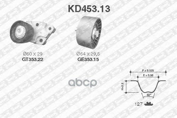 Комплект Грм Daewoo: Lacetti, Rezzo, Tacuma, Lanos, Nexia, Kalos, Espero, Aranos, Nubira - Chevrolet: Nubira, Kalos, Lacetti.