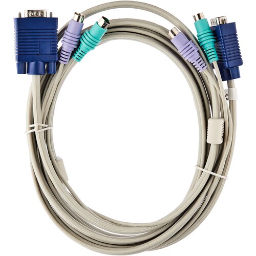 KVM-кабель TRENDnet TK-C10 кабель для квм trendnet tk c10 3 метра 2 x ps 2 svga