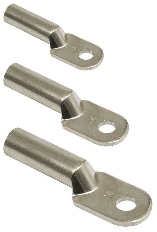 фото Наконечник луженый медный ТМЛ JG-10 IEK UNP40-010-06-06