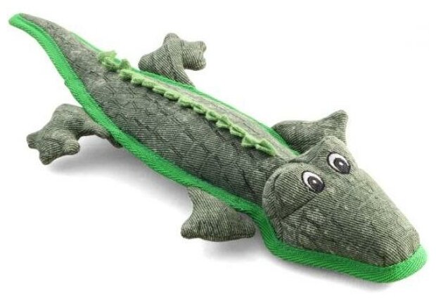 Игрушка для собак Triol Крокодил D9050, зеленый - фотография № 5