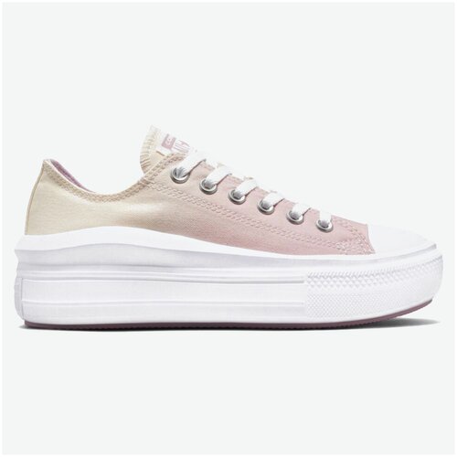 фото Кеды женские converse chuck taylor all star move 572897 низкие сиреневые (39)