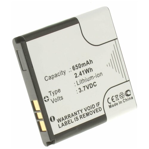 фото Аккумулятор ibatt ib-b1-m320 650mah для sony ericsson bst-38,