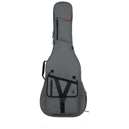 Gator GT-Acoustic-GRY усиленный чехол для акустических гитар, цвет серый gator gt acoustic blk усиленный чехол для акустических гитар