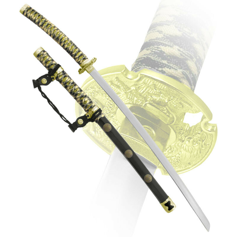 Подарки Самурайский меч тати с ножнами черного цвета (102 см)