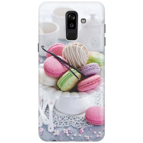 фото Gosso ультратонкий силиконовый чехол-накладка для samsung galaxy j8 (2018) с принтом "из парижа"