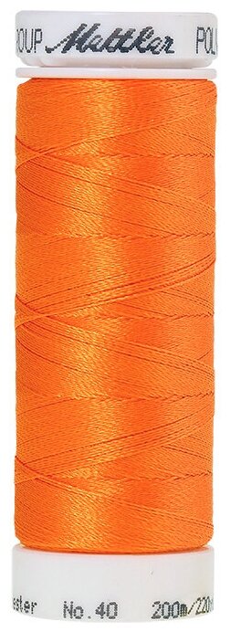 Нить вышивальная POLY SHEEN, 200 м 1200 Sunset Orange