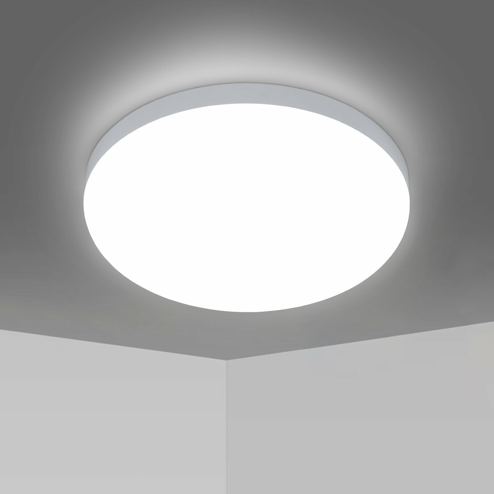 Потолочные лампы, Riserva, RI309257 Белые, три защиты, LED